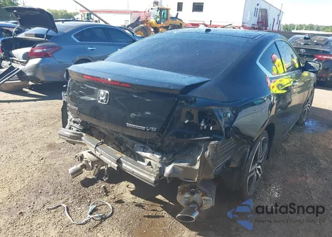 2017 Honda Accord Touring V6 из США, поврежденный, VIN 1HGCT2B09HA004245